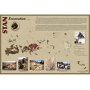 STAN Tyrannosaurus rex®  Skeleton - Excavation Poster
