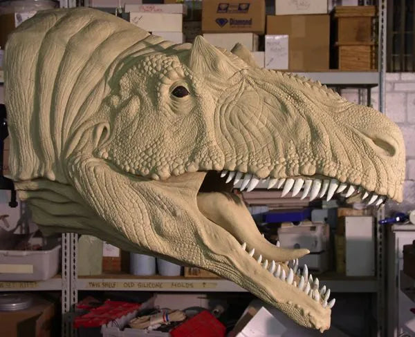 Allosaurus sp. BIG AL TWO Bust - Sculpture - Wall Mount
