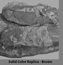 Macroelongatoolithus Egg Pair - Solid Color Replica